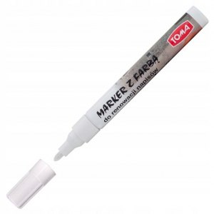 MARKER DO RENOWACJI NAGROBK&Oacute;W BIAŁY, TOMA