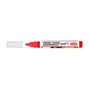 MARKER KREDOWY 4,5MM CZERWONY