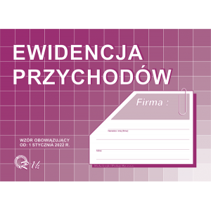 EWIDENCJA PRZYCHOD&Oacute;W A5