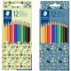 KREDKI SZEŚCIOKĄTNE 12 KOLORÓW, PATTERN STAEDTLER