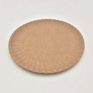 TALERZ PAPIEROWY KRAFT 18CM, 100 SZTUK