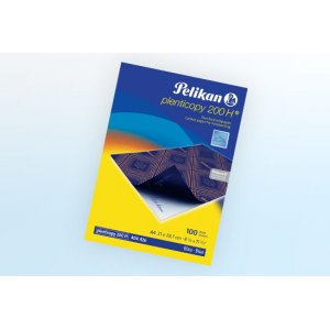 KALKA OŁÓWKOWA NIEBIESKA, A4, 10 ARKUSZY, PELIKAN