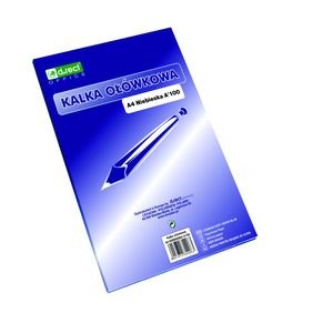 KALKA OŁ&Oacute;WKOWA D.RECT A4 FIOL./NIEB. A 25