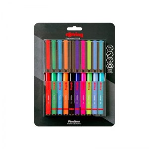 CIENKOPIS ROTRING LINER 10 KOLORÓW 0,4 mm