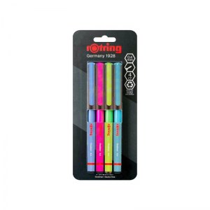 CIENKOPIS ROTRING LINER 4 KOLORY 0,4 mm