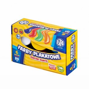 FARBY PLAKATOWE ASTRA 6 KOL/20ML STANDARD BOX