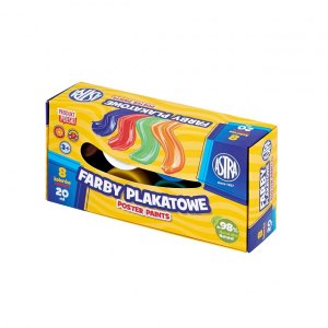 FARBY PLAKATOWE ASTRA 8KOL/20ML STANDARD BOX