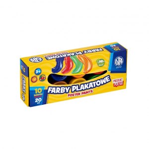 FARBY PLAKATOWE ASTRA 10KOL/20ML STANDAR BOX