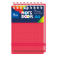 KOŁONOTES A6 100 KARTEK OPRAWA PP CZERWONA