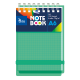 KOŁONOTES A6 100 KARTEK OPRAWA PP ZIELONA