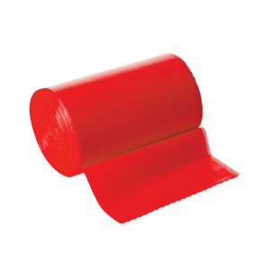 Worek o jakości LD, 60L czerwone, rolka 50 work&oacute;w