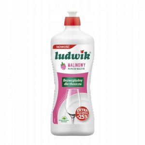 PŁYN DO MYCIA NACZYŃ LUDWIK, MALINOWY 900G