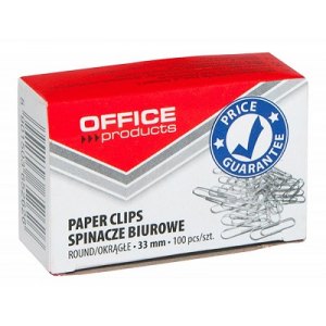 SPINACZE OKRĄGŁE R-33 OFFICE, 100 SZTUK