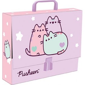 TECZKA Z RĄCZKĄ A4 PUSHEEN XL 9CM