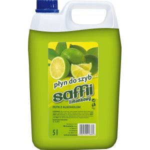 PŁYN DO SZYB 5L SAFFI, LIMONKA