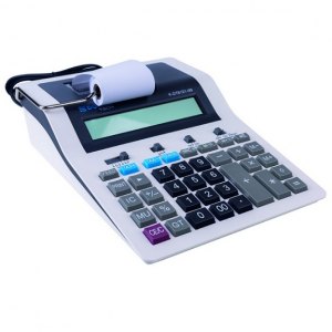 Kalkulator drukujący DONAU TECH, 12-cyfr.