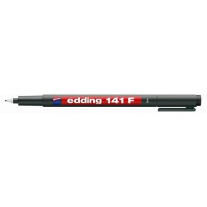 Marker Edding 141F niezmywalny do folii 0,6mm czarny