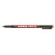 Marker Edding 140S niezmywalny do folii 0,3mm czerwony