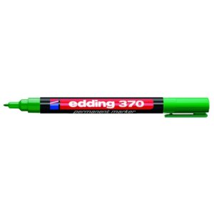 MARKER EDDING 370 OKRĄGŁY PERMANENTNY 1mm ZIELONY