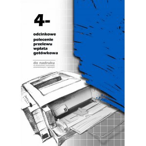 4-odc. polecenie przelewu - wpłata gotówkowa do nadruku