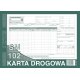 SM102 Karta drogowa numerowana samochód ciężarowy