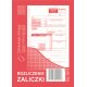 Rozliczenie zaliczki A6