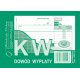 KW Dowód wypłaty A6