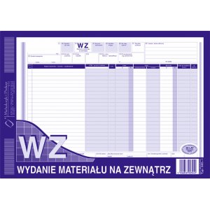 WZ wydanie zewnętrzne A4 22-POZ