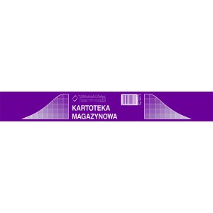 Kartoteka magazynowa A5