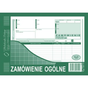 Zamówienie ogólne A5