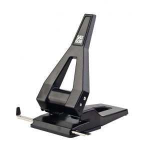 DZIURKACZ SAX608, DZIURKUJE DO 63 KARTEK, CZARNY