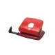 DZIURKACZ SAX318, DZIURKUJE DO 15 KARTEK, CZERWONY
