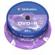 PŁYTA VERBATIM DVD+R, 4,7GB, 16X, CAKE 25